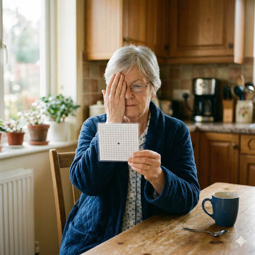 Daily Vision Monitoring Card